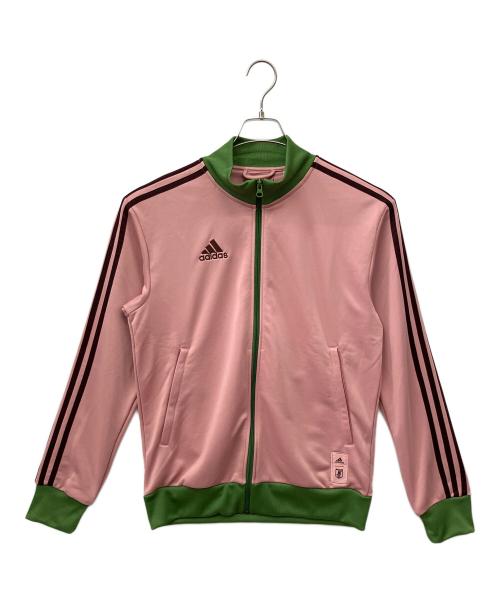 adidas（アディダス）adidas (アディダス) 日本代表 スペシャルコレクション トラックジャケット ピンク サイズ:Mの古着・服飾アイテム