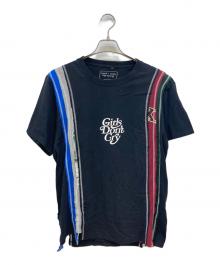 Rebuild by Needles（リビルドバイニードルス）の古着「再構築Tシャツ」｜ブラック