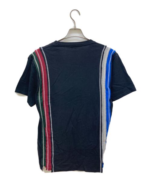 Rebuild by Needles（リビルドバイニードルス）Rebuild by Needles (リビルドバイニードルス) 再構築Tシャツ ブラック サイズ:Sの古着・服飾アイテム