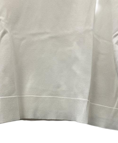 allureville（アルアバイル）allureville (アルアバイル) サイドスリットニット ホワイト サイズ:2の古着・服飾アイテム