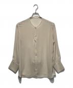 IENAイエナ）の古着「ボウタイブラウス」｜アイボリー