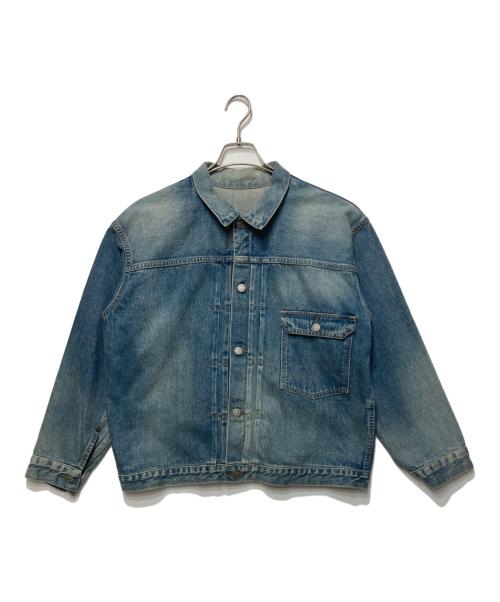 leno（リノ）LENO (リノ) BRENDA BIG TRUCKER JACKET インディゴ サイズ:1の古着・服飾アイテム