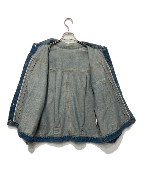 leno（リノ）LENO (リノ) BRENDA BIG TRUCKER JACKET インディゴ サイズ:1の古着・服飾アイテム