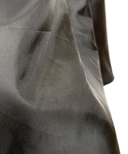 JUSGLITTY（ジャスグリッティー）JUSGLITTY (ジャスグリッティー) ドット刺繍タックスカート ブラック サイズ:1の古着・服飾アイテム