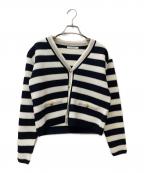Pinky & Dianneピンキーアンドダイアン）の古着「ボーダーカーディガン 031-4175346」