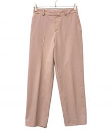 ANAYI（アナイ）の古着「オックスストレッチスリットイリパンツ」｜ピンク