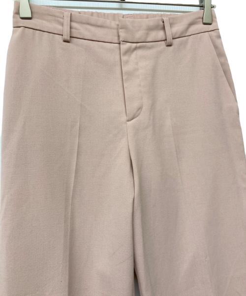 ANAYI（アナイ）ANAYI (アナイ) オックスストレッチスリットイリパンツ ピンク サイズ:38の古着・服飾アイテム