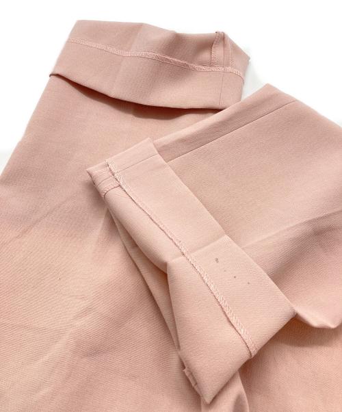 ANAYI（アナイ）ANAYI (アナイ) オックスストレッチスリットイリパンツ ピンク サイズ:38の古着・服飾アイテム