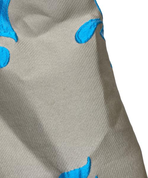 ANAYI（アナイ）ANAYI (アナイ) アールヌーボージャガードタック スカート ベージュ サイズ:38の古着・服飾アイテム