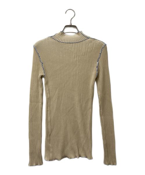 TODAYFUL（トゥデイフル）TODAYFUL (トゥデイフル) メロウステッチニット ベージュ サイズ:Freeの古着・服飾アイテム