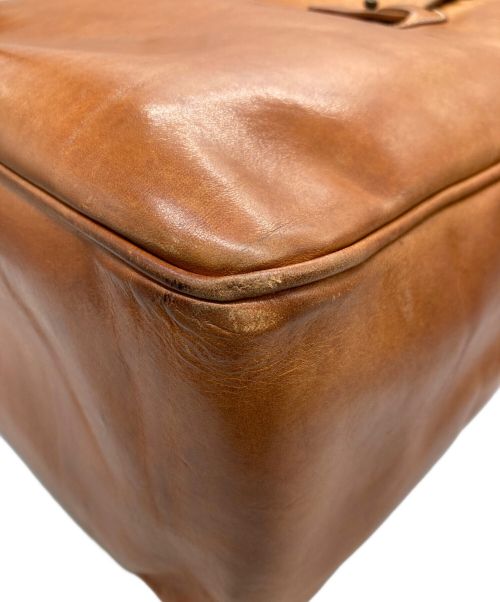 CI-VA（チーバ）CI-VA (チーバ) レザートートバッグ ブラウンの古着・服飾アイテム