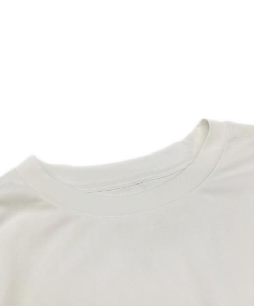 K-3B（ケースリービー）K-3B (ケースリービー) 047 K 和紙糸ラウンドヘムTシャツ ホワイト サイズ:1の古着・服飾アイテム