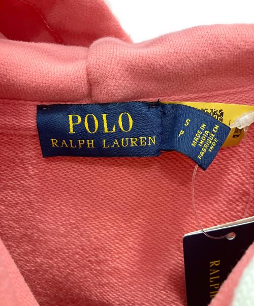 POLO RALPH LAUREN（ポロ・ラルフローレン）POLO RALPH LAUREN (ポロ・ラルフローレン) プルオーバーパーカー ピンク サイズ:Ｓ 未使用品の古着・服飾アイテム