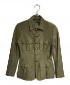 POLO RALPH LAURENポロ・ラルフローレン）の古着「ストレッチ コットン ツイル ブレザー」｜オリーブ