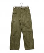 POLO RALPH LAURENポロ・ラルフローレン）の古着「QRタグ Cotton Herringbone Utility Pant」｜オリーブ