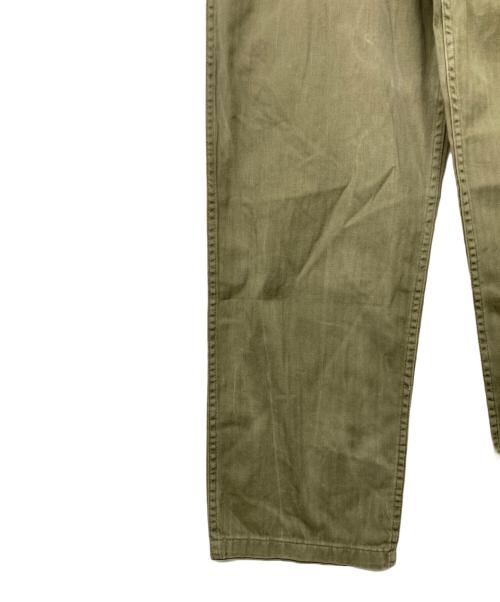 POLO RALPH LAUREN（ポロ・ラルフローレン）POLO RALPH LAUREN (ポロ・ラルフローレン) QRタグ Cotton Herringbone Utility Pant オリーブ サイズ:16（160/69）の古着・服飾アイテム