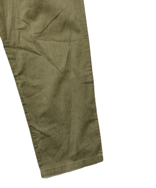 POLO RALPH LAUREN（ポロ・ラルフローレン）POLO RALPH LAUREN (ポロ・ラルフローレン) QRタグ Cotton Herringbone Utility Pant オリーブ サイズ:16（160/69）の古着・服飾アイテム