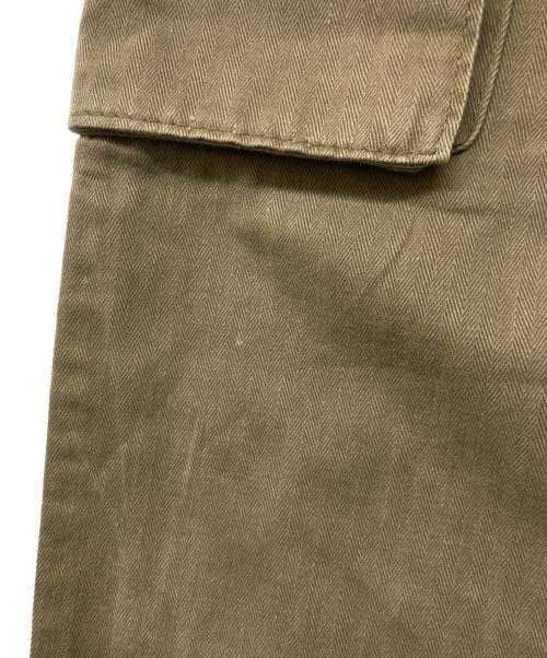 POLO RALPH LAUREN（ポロ・ラルフローレン）POLO RALPH LAUREN (ポロ・ラルフローレン) QRタグ Cotton Herringbone Utility Pant オリーブ サイズ:16（160/69）の古着・服飾アイテム