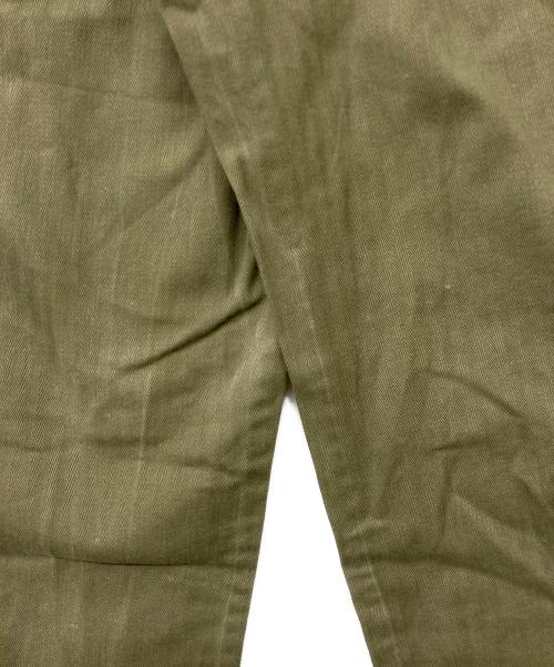 POLO RALPH LAUREN（ポロ・ラルフローレン）POLO RALPH LAUREN (ポロ・ラルフローレン) QRタグ Cotton Herringbone Utility Pant オリーブ サイズ:16（160/69）の古着・服飾アイテム