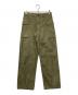 POLO RALPH LAUREN（ポロ・ラルフローレン）の古着「QRタグ Cotton Herringbone Utility Pant」｜オリーブ