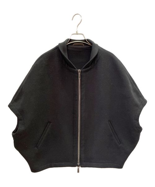 MOORER（ムーレー）MOORER (ムーレー) PEGASO-CWR/ショートダウンケープ ブラック サイズ:38の古着・服飾アイテム