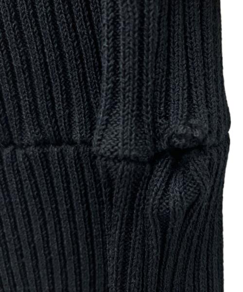 CELFORD（セルフォード）CELFORD (セルフォード) ボリューム袖ニットタイトワンピース ブラック サイズ:SIZE36の古着・服飾アイテム