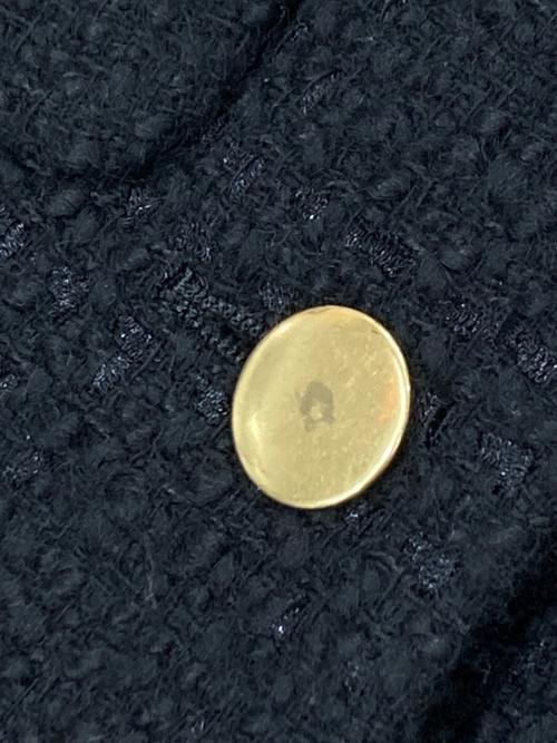 FRAY ID（フレイ アイディー）FRAY ID (フレイ アイディー) GIOLICA 2WAYツイードジレジャケット ブラック サイズ:1の古着・服飾アイテム