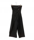 Snidelスナイデル）の古着「ベアオールインワン」｜ブラック