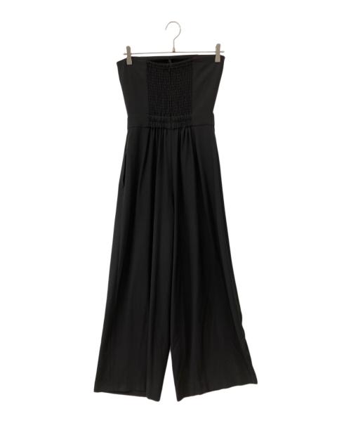 Snidel（スナイデル）Snidel (スナイデル) ベアオールインワン ブラック サイズ:1の古着・服飾アイテム