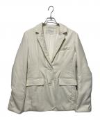 styling/スタイリング）の古着「パディングサテンジャケット」｜アイボリー