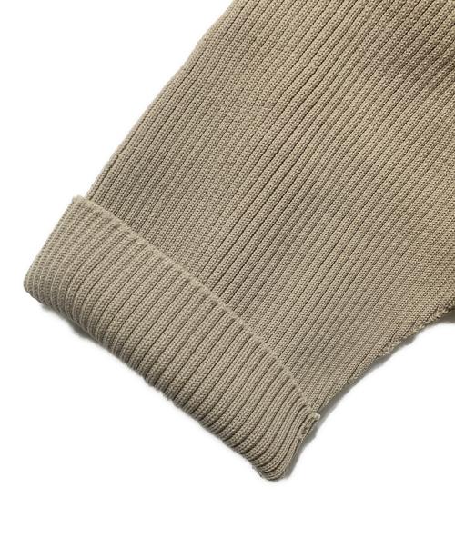 CFCL（シーエフシーエル）CFCL (シーエフシーエル) ペプラムニット ベージュ サイズ:Fの古着・服飾アイテム