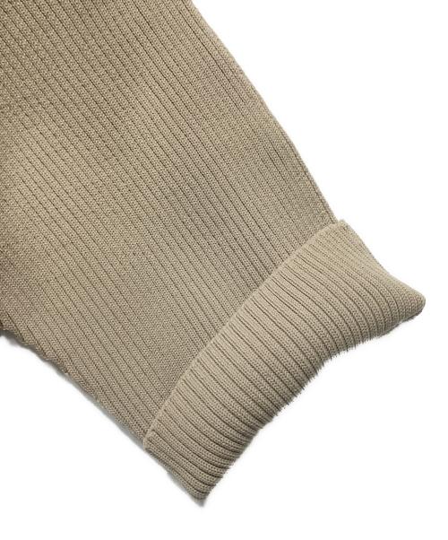 CFCL（シーエフシーエル）CFCL (シーエフシーエル) ペプラムニット ベージュ サイズ:Fの古着・服飾アイテム