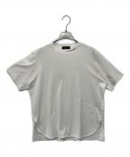 DRAWERドゥロワー）の古着「コットン天竺ラグランスリーブTシャツ」｜ホワイト