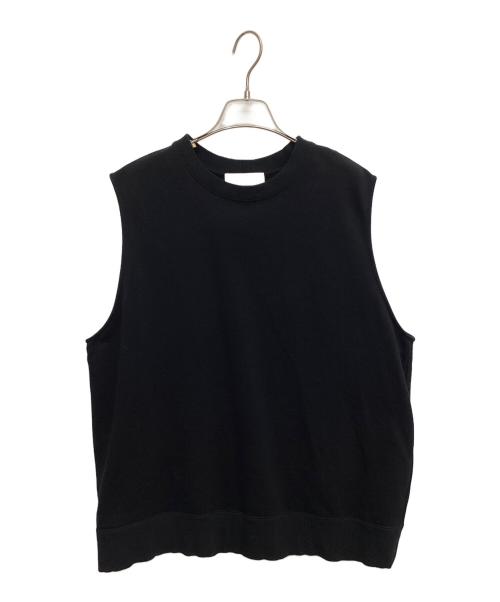 AP STUDIO（エーピーストゥディオ）AP STUDIO (エーピーストゥディオ) Sweat VEST ブラック サイズ:Freeの古着・服飾アイテム