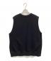 AP STUDIO (エーピーストゥディオ) Sweat VEST ブラック サイズ:Free：6000円
