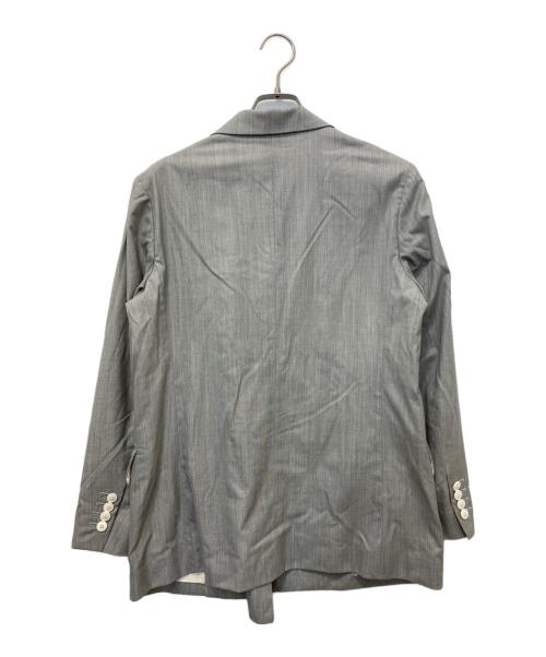BACCA（バッカ）BACCA (バッカ) ヘアライン ダブルジャケット グレー サイズ:SIZE 34の古着・服飾アイテム