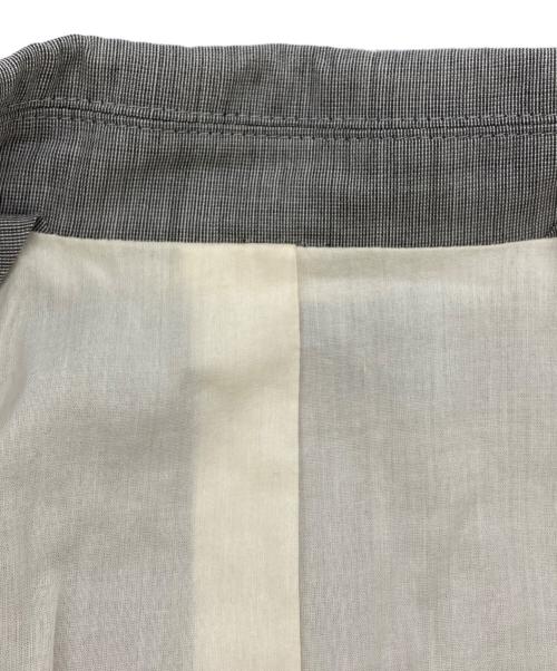 BACCA（バッカ）BACCA (バッカ) ヘアライン ダブルジャケット グレー サイズ:SIZE 34の古着・服飾アイテム