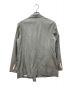 BACCA (バッカ) ヘアライン ダブルジャケット グレー サイズ:SIZE 34：8000円