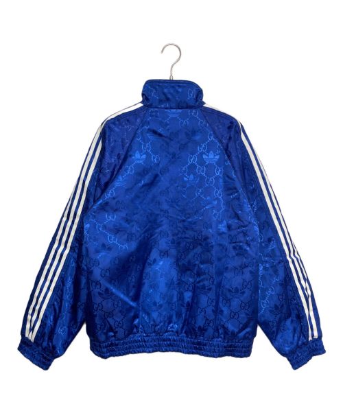 GUCCI（グッチ）GUCCI (グッチ) adidas (アディダス) GG Canvas Reversible Jacket ベージュ/ブルー サイズ:52の古着・服飾アイテム