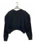 AMOMMA (アモマ) PUFF SLEEVE SWEAT / パフ スリーブ スウェット ブラック サイズ:F：7000円