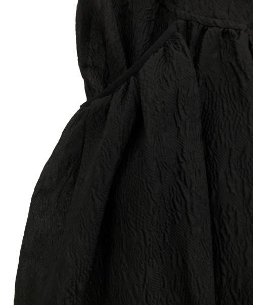 MAISON SPECIAL（メゾンスペシャル）MAISON SPECIAL (メゾンスペシャル) Sheer Jacquard Voluminous Skirt ブラック サイズ:FREEの古着・服飾アイテム