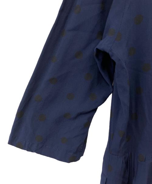 SINME（シンメ）SINME (シンメ) ドットワンピース ネイビー サイズ:Sの古着・服飾アイテム