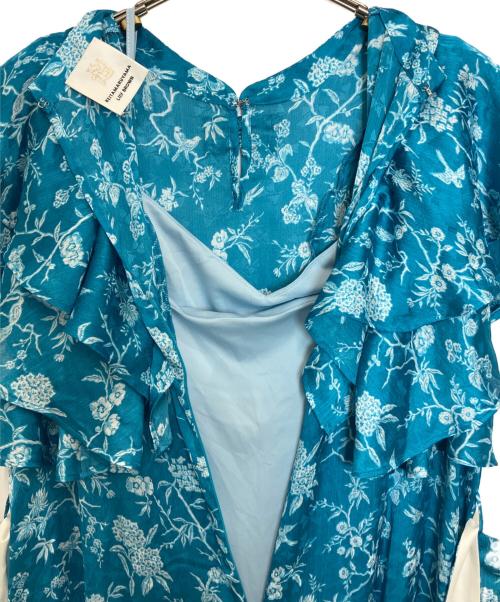 Lily Brown（リリーブラウン）Lily Brown (リリーブラウン) KEITA MARUYAMA (ケイタマルヤマ) フリルチャイナワンピース スカイブルー サイズ:1の古着・服飾アイテム