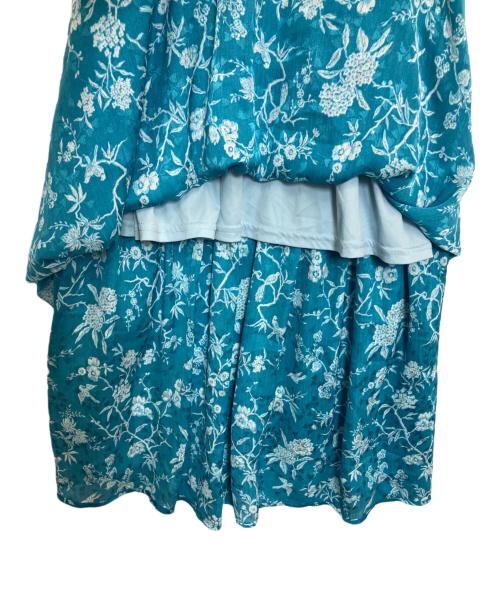 Lily Brown（リリーブラウン）Lily Brown (リリーブラウン) KEITA MARUYAMA (ケイタマルヤマ) フリルチャイナワンピース スカイブルー サイズ:1の古着・服飾アイテム