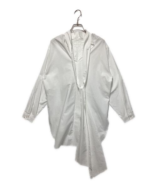 Whim Gazette（ウィムガゼット）Whim Gazette (ウィムガゼット) ヨークレースブラウス ホワイト サイズ:Freeの古着・服飾アイテム