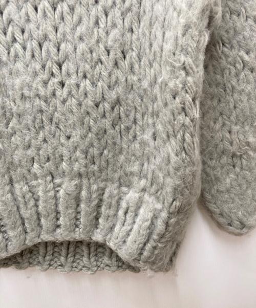 ETRE TOKYO（エトレトウキョウ）ETRE TOKYO (エトレトウキョウ) ローゲージルーズニットプルオーバー グリーン サイズ:Freeの古着・服飾アイテム