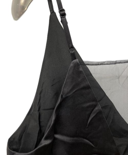 BRILL（ブリル）BRILL (ブリル) シルクサテンキャミソール グレー サイズ:Fの古着・服飾アイテム