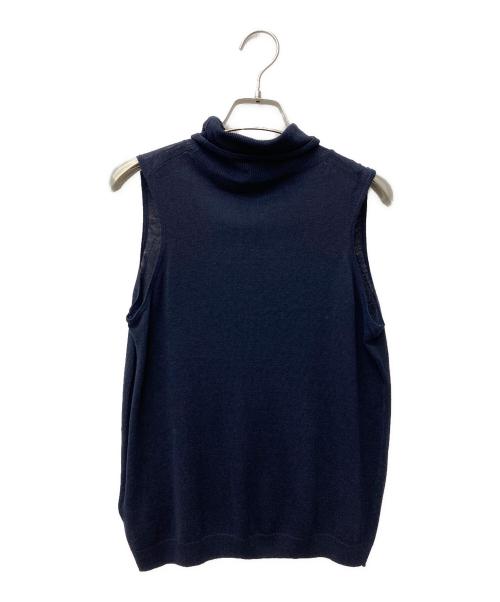 BRILL（ブリル）BRILL (ブリル) シルクリネンアメスリプルオーバー ネイビー サイズ:Fの古着・服飾アイテム