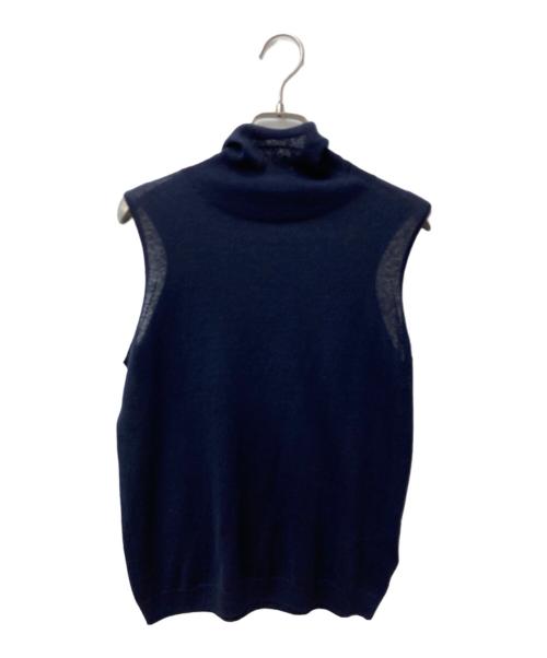 BRILL（ブリル）BRILL (ブリル) シルクリネンアメスリプルオーバー ネイビー サイズ:Fの古着・服飾アイテム