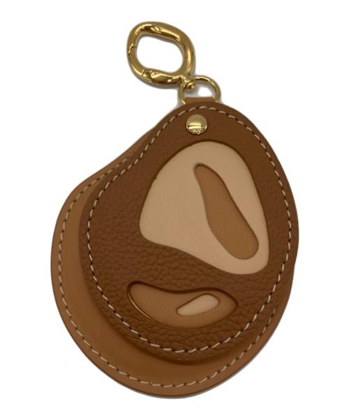 POLENE（ポレーヌ）POLENE (ポレーヌ) コンパクトミラー ブラウンの古着・服飾アイテム